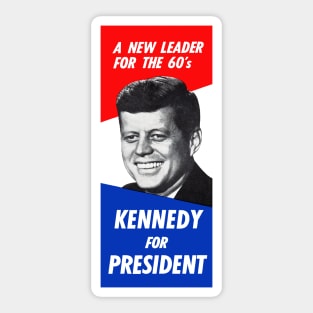 1960 Kennedy, a New Leader for the Sixties Sticker